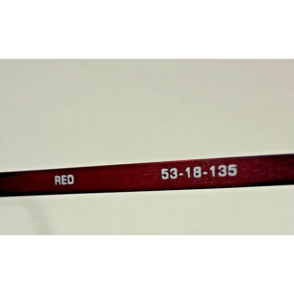 RX-ABLE Legacy Lane Women's Red Vivid Eyeglasses 53-18 135‎